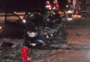 Oö: Eingeklemmte Person bei Unfall befreit und reanimiet (Wels)