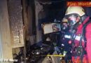 Oö: Küchenbrand in einem mehrgeschossigen Wohnhaus