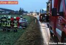 Nö: Eingeklemmte Person nach Unfall in Königstetten
