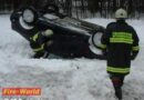 Oö: Pkw-Überschlag auf der B 145 bei Bad Ischl
