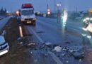 Oö: Seitlich versetzte Pkw-Kollision auf der B1 in Marchtrenk