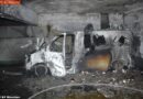 Bayern: 12 AS-Trupps bei Fahrzeugbrand in Münchner Tiefgarage im Einsatz