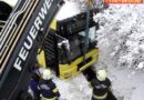 Tirol: Winterbedingte Feuerwehreinsätze in Schwaz