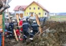 Nö: Bauarbeiter bei Grabungsarbeiten teilweise verschüttet
