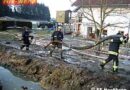 Oö: Erste Überflutungen aufgrund des Tauwetters