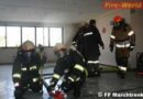 Oö: Einsatzübung im Altbau-Altenheim in Marchtrenk