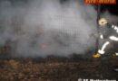 Bgld: Holzstapelbrand in Mattersburg