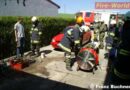Oö: Brand in einer Garage in Luftenberg