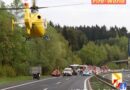Bgld: Schwerer Motorradunfall auf der A2 bei Pinkafeld