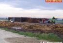 Nö: Brand von 130 Strohballen in Wampersdorf