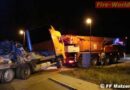 Nö: Lkw-Gespann auf L 18 verunglückt -> 6-stündiger Feuerwehreinsatz