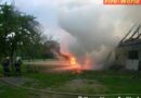 Stmk: Großbrand eines Wirtschaftsgebäudes in Pitschgau