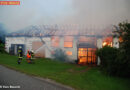 Oö: Großbrand auf einem Bauernhof in Bad Zell