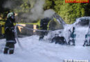 Oö: Brandalarm und Autobrand in Steyregg