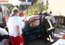 Nö: Lenker nach Unfall im Tullner Stadtgebiet im Fahrzeug eingeschlossen
