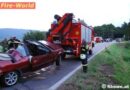 Nö: Zwei Schwerverletzte bei Frontalzusammenstoss