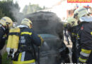 Nö: Fahrzeugbrand in Perchtoldsdorf