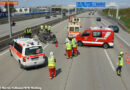 Nö: Verkehrsunfall mit eingeklemmter Person auf der A2 bei Wr. Neudorf