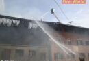 Tirol: Bauernhaus-Großbrand in Erl hielt zehn Feuerwehren in Atem