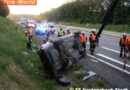 Nö: Fahrzeuginsassen bei Unfall auf der A1 verletzt