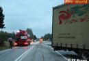 Nö: Kraneinsatz nach Lkw-Unfall auf der B41 bei Niederschrems