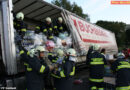 Oö: Aufwändiger Einsatz bei Lkw-Unfall auf A1 bei Sattledt