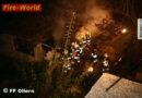 Nö: Saunabrand in Ollern – Flammen drohten überzugreifen