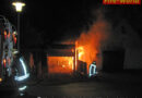 Deutschland: Brand eines Carports in Eselkamp