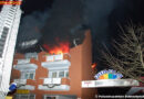 Deutschland: Brand eines Mehrfamilienhauses in Delmenhorst