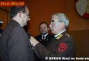 Oö: Ehrung des Bezirksfeuerwehrkomandanten