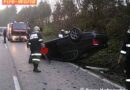 Nö: Pkw kommt im Straßengraben zum liegen