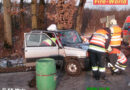 Oö: Personenrettung nach Verkehrsunfall in Wels
