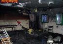 Oö: Brand im ehemaligen Pfadfinderheim in Leonding