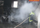 Nö: Brand eines Pkw in Garage in Gänserndorf