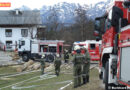 Oö: Gemeinschaftsübung der Goiserer Feuerwehren