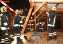 Nö: Sicherungsarbeiten nach Unfall im / mit Carport in Laxenburg