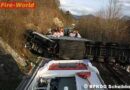 Nö: Zwei schwere Lkw-Unfälle an einem Nachmittag