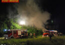 Nö: Leer stehendes Wohnhaus in Brunn/Pitten in Flammen