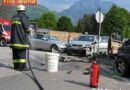 Oö: Fünf Verletzte nach Unfall auf der Fliegerschulkreuzung