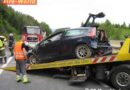Stmk: Beifahrerin bei Unfall auf der A2 schwer Verletzt