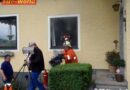 Sbg: Küchenbrand mit Kohlensäurelöscher gelöscht