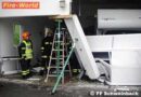 Oö: Unfall durch Sekundenschlaf -> Lenker unverletzt