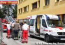 Nö: Personenrettung mittels Drehleiter aus Mehrparteienwohnhaus