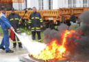 Oö: Feuerlöschübung bei der ÖBB Lehrwerkstätte Attnang