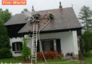 Nö: Drei Feuerwehren bei Dachstuhlbrand in Gaaden im Einsatz