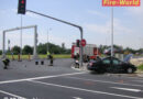 Oö: Verkehrsunfall Kreuzung B 1 / B 133 in Hörsching