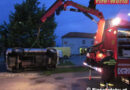 Nö: Pkw-Bergung aus Seitenlage in Neunkirchen