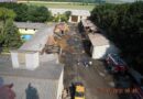 Nö: Brand von zwei Hallen in landwirtschaftlichen Anwesen