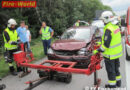 Nö: Auffahrunfall mit drei Fahrzeugen in Fischamend