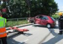 Nö: Pkw touchierte einen entgegenkommenden Lkw-Zug